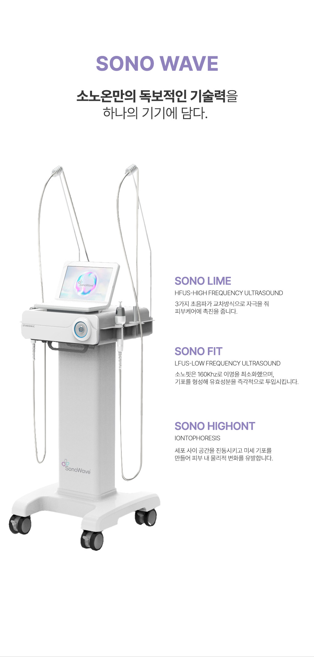 소노웨이브 기능소개